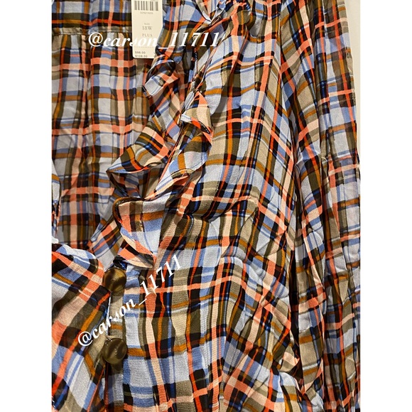 NWT Anthropologie Laila Ruffled Blouse by Maeve - Picture 5 of 9